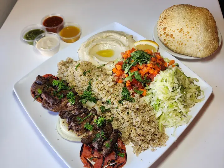 Lamb Kabob Plate